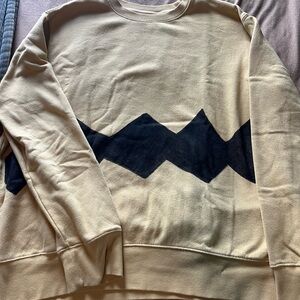 Goodfellow & Co Homemade Charlie Brown Crewneck Sweatshirt